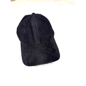 Wildred Free Unisex Black Suede Hat Baseball Cap, Men's / Women's Golf Cap
